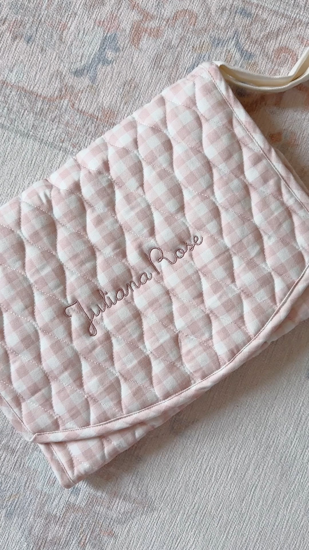 The prettiest travel changing pad for the diaper bag and you can personalize it! Going to be keeping this one in my trunk for those on the go, trunk diaper changes! 

#LTKBaby #LTKTravel #LTKmomlife