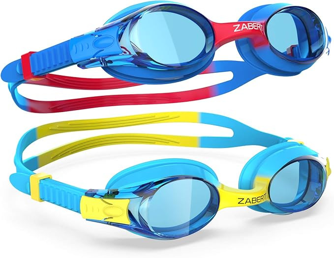 K20 Swimming Goggles for Kids Girls Boys Age 3-10 Years Old, Anti-fog 100% UV Protection with Tra... | Amazon (US)