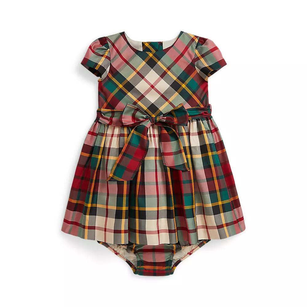 Plaid Twill Dress & Bloomer | Over The Moon