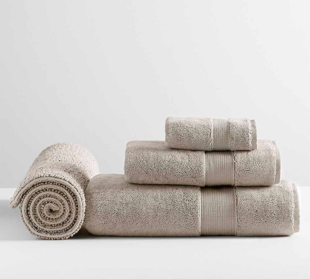 Classic Organic Towel Bundle With Bath Mat - Set of 4 | Pottery Barn (US)