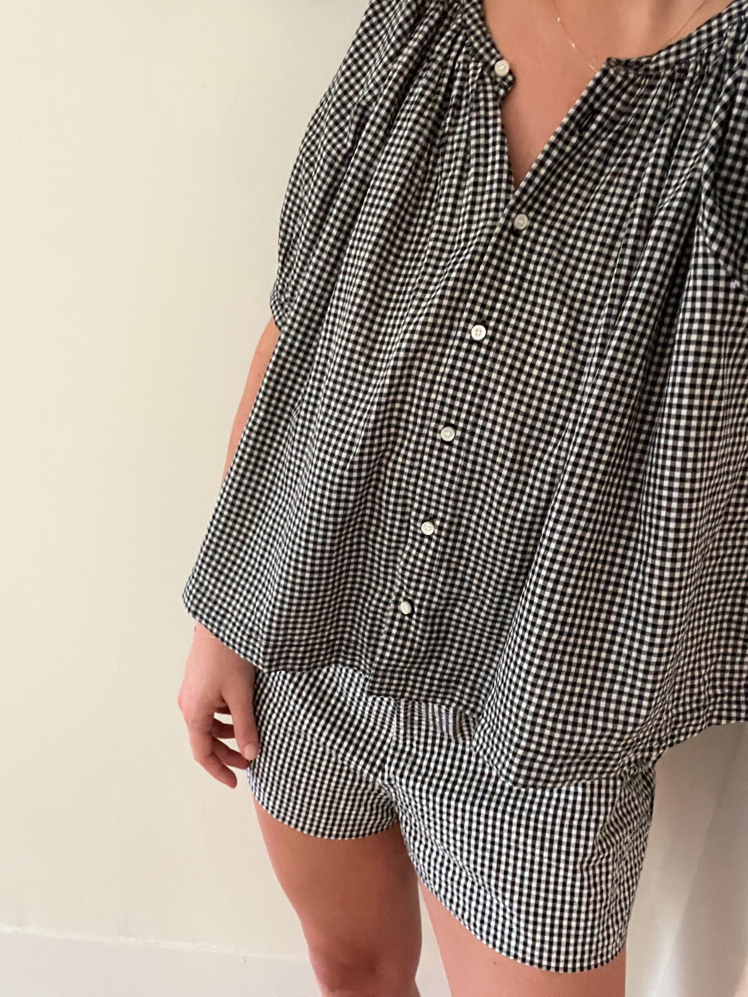 Gingham season 🤍🖤

#LTKSeasonal