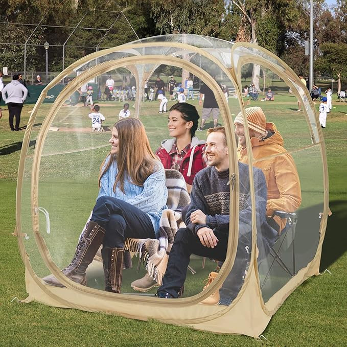 EighteenTek Halloween Decoration Sports Tent - Instant Tent Shelter - Outdoor Bubble Tent 1-6 Per... | Amazon (US)