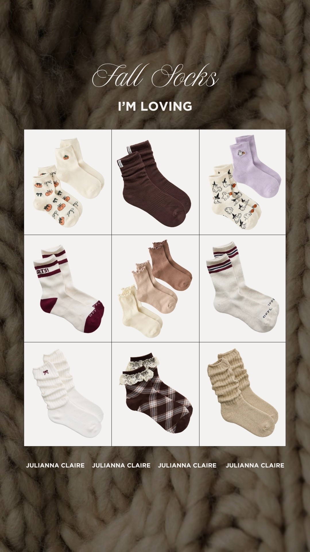 Cozy fall socks I am loving!

#LTKootd #LTKgrwm