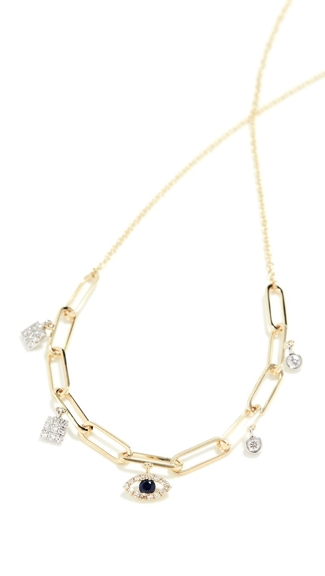 Evil Eye Bezel Necklace | Shopbop