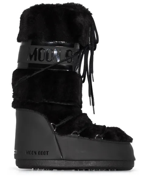 Icon faux-fur snow boots | Farfetch (CA)