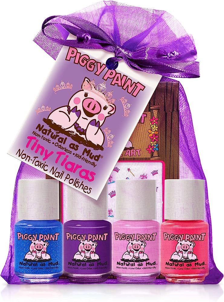 Piggy Paint | 100% Non-Toxic Girls Nail Polish | Safe, Cruelty-free, Vegan, & Low Odor for Kids |... | Amazon (US)