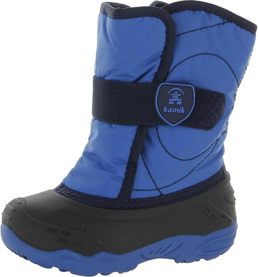 Kamik Toddlers Snowbug 5 Insulated Winter Boots,Navy/Orange, | Amazon (CA)