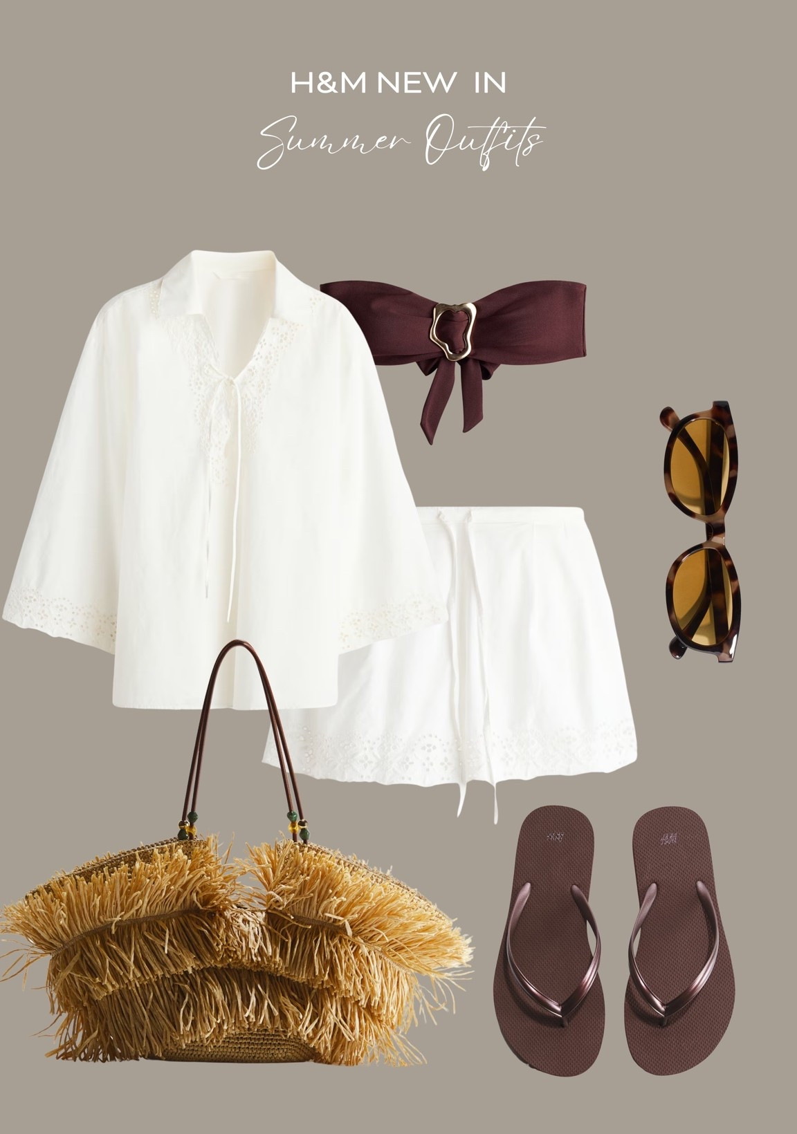 H&M new in summer holiday outfit inspo 🏝️☀️

#LTKsummer