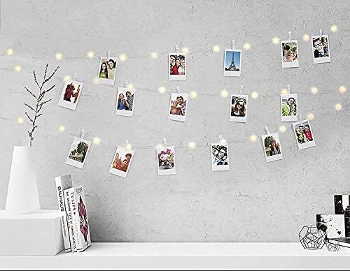 Volkano 6Ft Valentines Day Decor Fairy String Lights Battery Operated, Curtain Lights Room Decor for | Amazon (US)