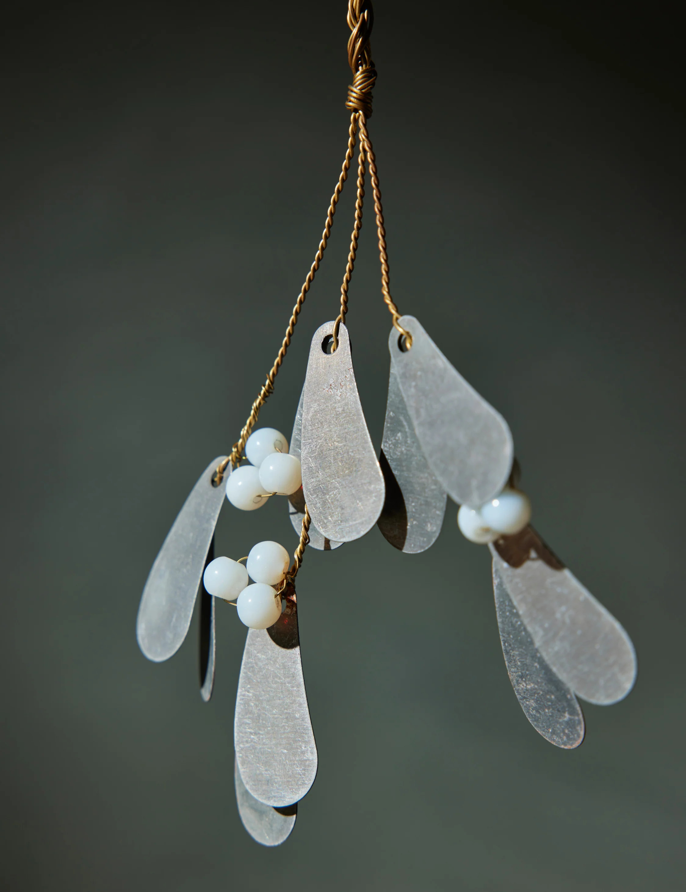 Ellie Mistletoe Ornament (Set of 2) | Lulu and Georgia 