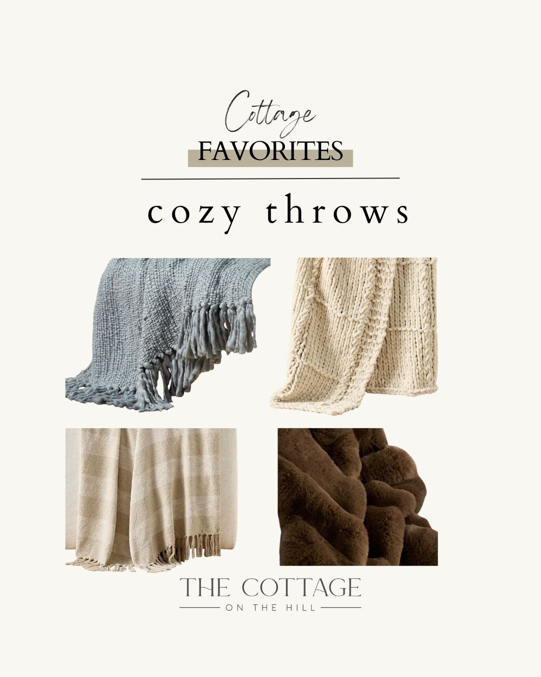 Here are some of my favorite cozy throws 

#LTKHome