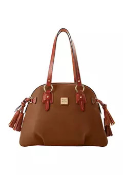 Dooney & Bourke Pebble Grain Domed Satchel | Belk