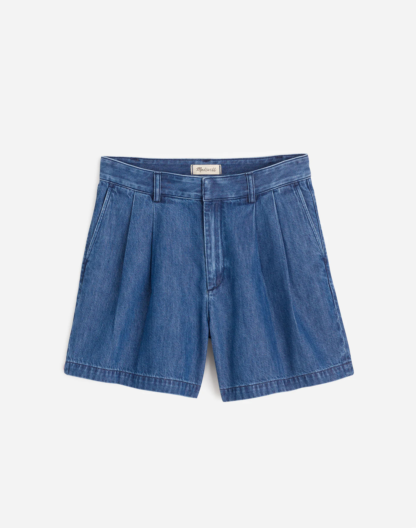 The Harlow Superwide Jean Short: Airy Denim Edition | Madewell
