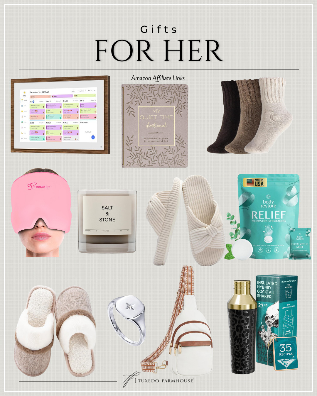 Amazon - Gifts for Her

Snuggle up and pamper yourself with these cozy gifts. Perfect for a relaxing day at home. 🌿✨...or of course, gift them. 

 #LTKGiftGuide #LTKHoliday #LTKSeasonal