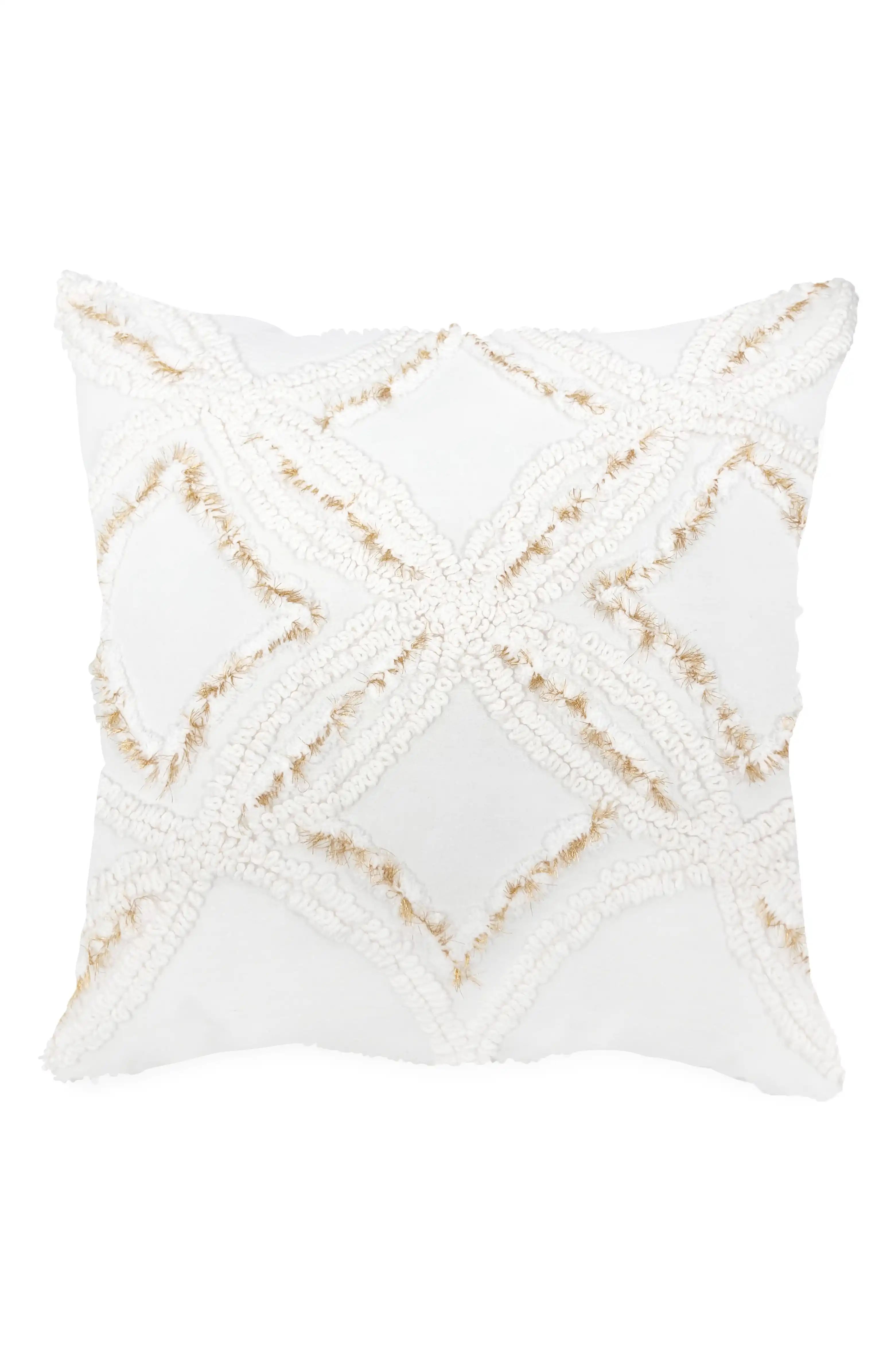 Metallic Chenille Pillow | Nordstrom