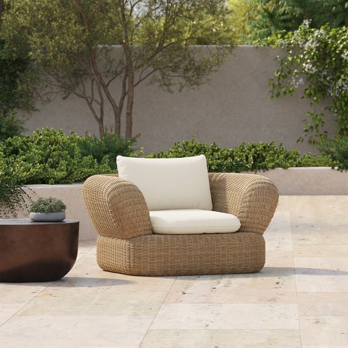 Toluca Outdoor Lounge Chair | West Elm (US)
