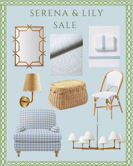 Serena and Lily is running an amazing sale right now on so many pieces! These are a few of my favorite picks. 

#LTKhome #LTKsalealert