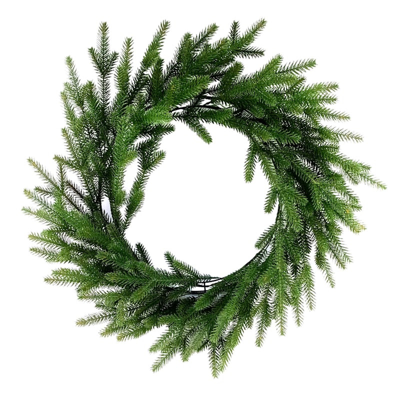 Norway Spruce Wreath, 24" | At Home