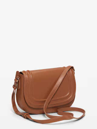 Saddle Crossbody Bag | Old Navy (US)