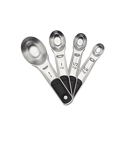 OXO Good Grips Stainless Steel Measuring Spoons with Magnetic Snaps | Amazon (US)