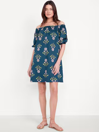 Floral Mini Swing Dress | Old Navy | Old Navy (US)