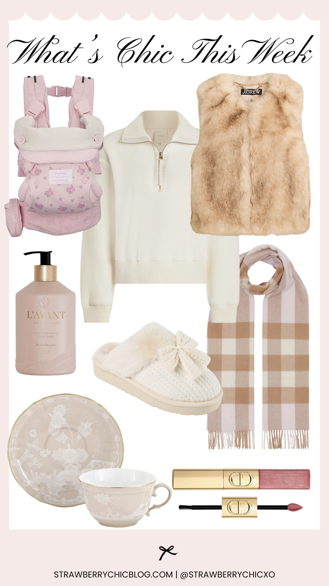 What’s chic this week 😍

Girly style // loveshackfancy x Nuna // fur vest 

#LTKSeasonal