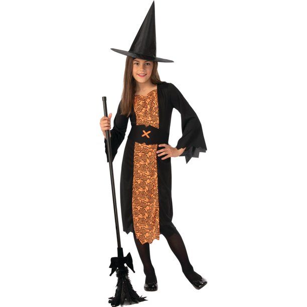 Girls Way To Celebrate Witch Halloween Costume Medium - Walmart.com | Walmart (US)