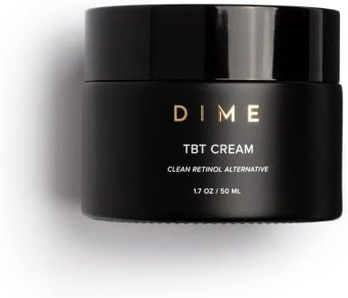 DIME Beauty TBT Anti Aging Facial Cream, Clean Retinol Alternative, Moisturizes Skin and Removes ... | Amazon (US)