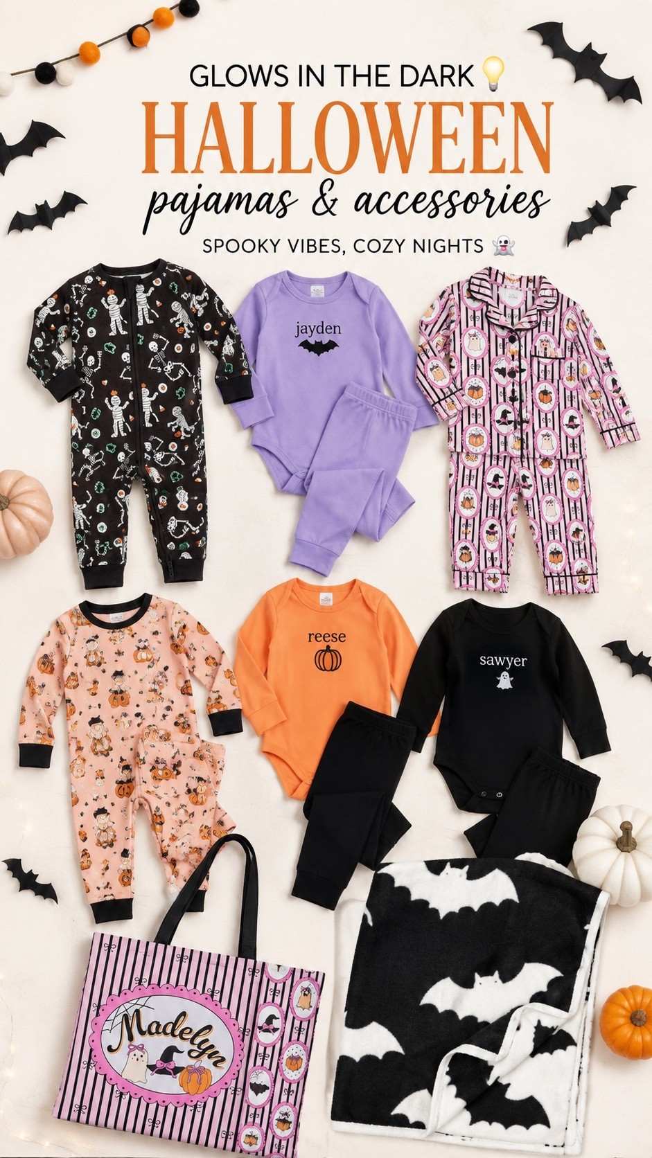The CUTEST Halloween Jammie’s 🎃👻

#LTKmomlife #LTKBaby #LTKKids