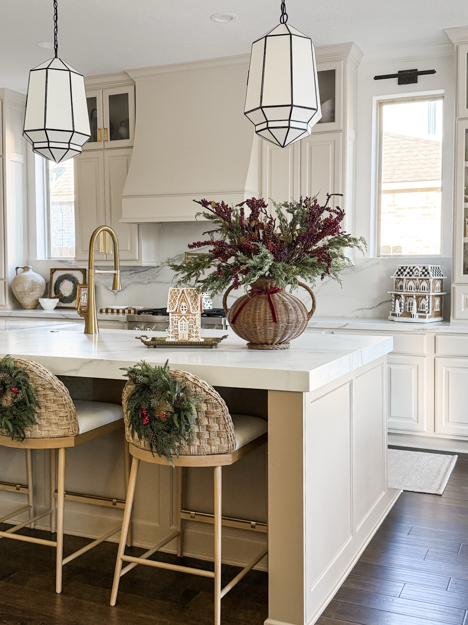 Bring Christmas into the heart of our home! I love adding decor to our kitchen! Christmas decor / cozy Christmas / classic Christmas / kitchen decor / must have kitchen / neutral home / home decor inspiration / BeigeWhiteGray

#LTKHome #LTKHoliday #LTKSeasonal