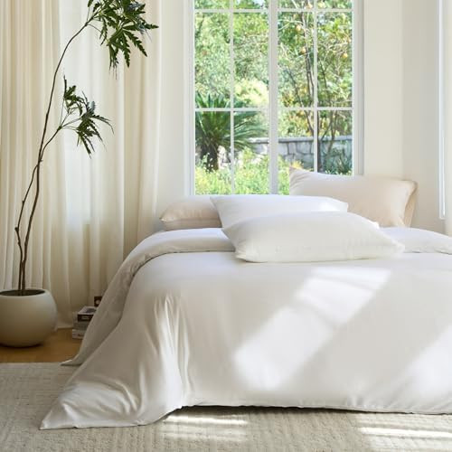 DOZ Duvet Cover Set, 100% Viscose derived from Bamboo, Organically Grown, Buttery Soft, Cooling D... | Amazon (US)