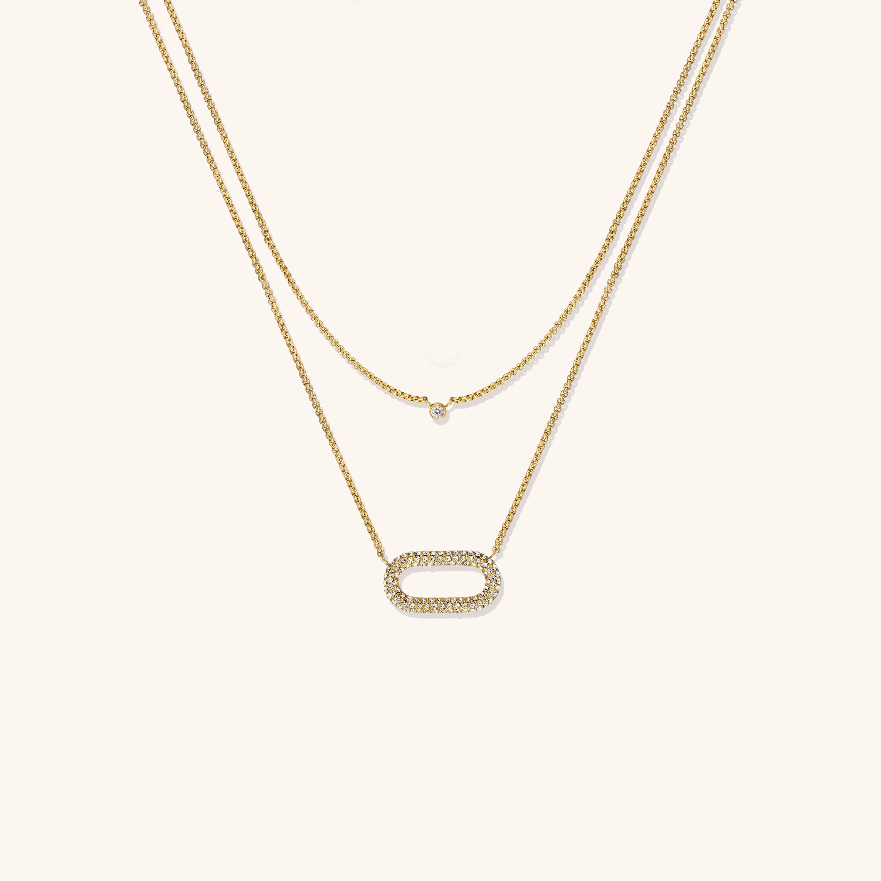 Alison Pre-Layered Necklace | Victoria Emerson