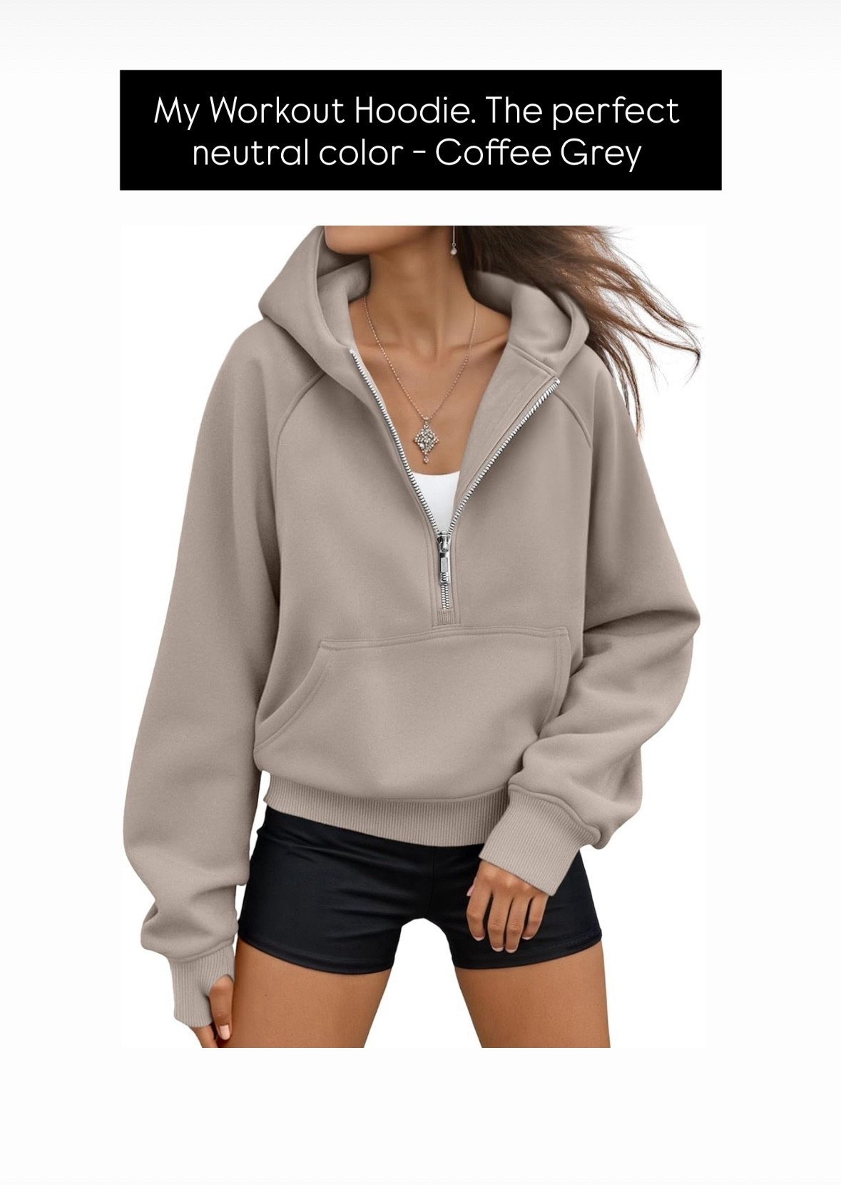 I size up to a medium  

#LTKmomlife #LTKActive #LTKTravel