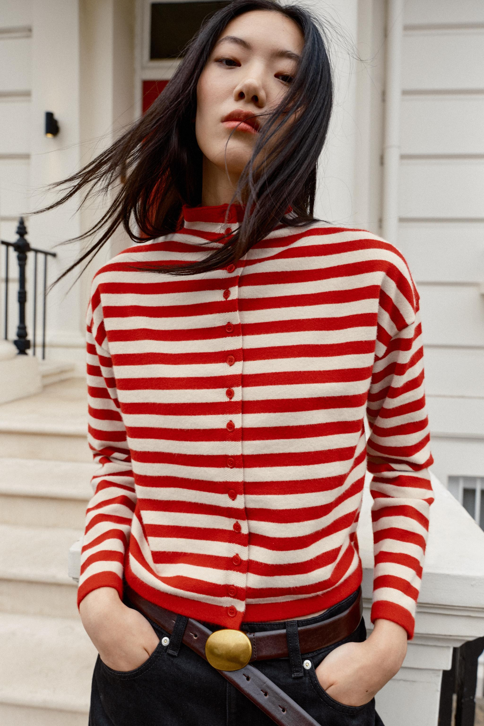 STRIPED CARDIGAN | Zara US
