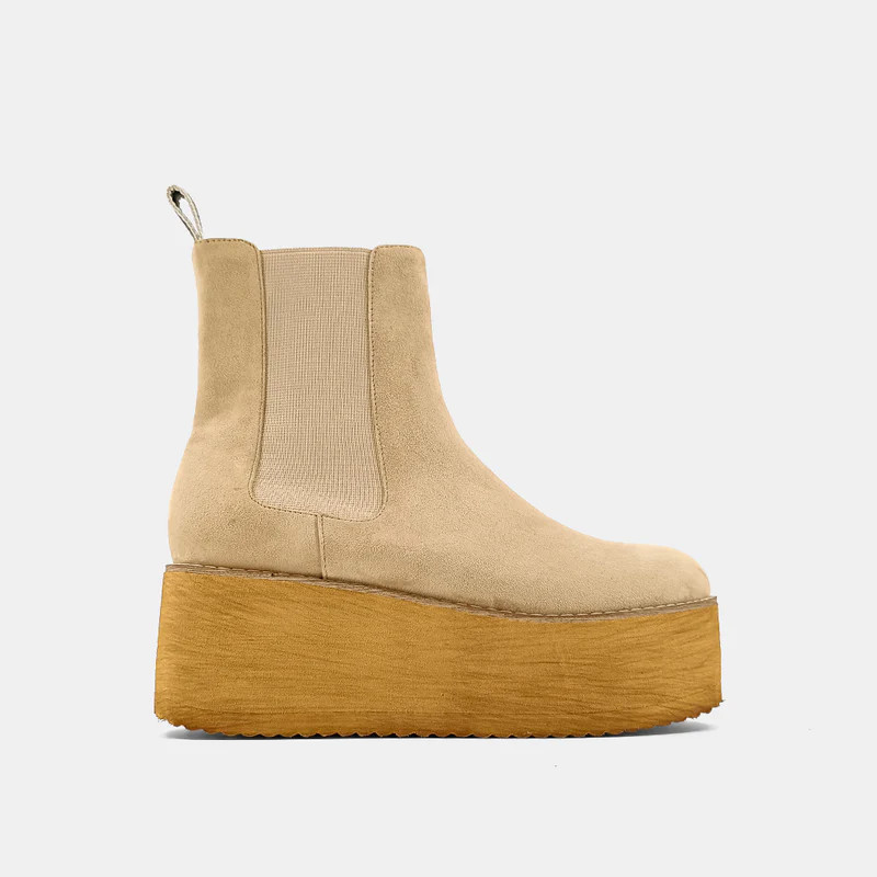 Yoshi Boot - Khaki Suede | cocolillys