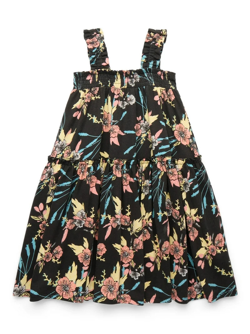 Jessica Simpson Girls Swimsuit Cover-Up Dress with Ruffles, Sizes XS-XL | Walmart (US)