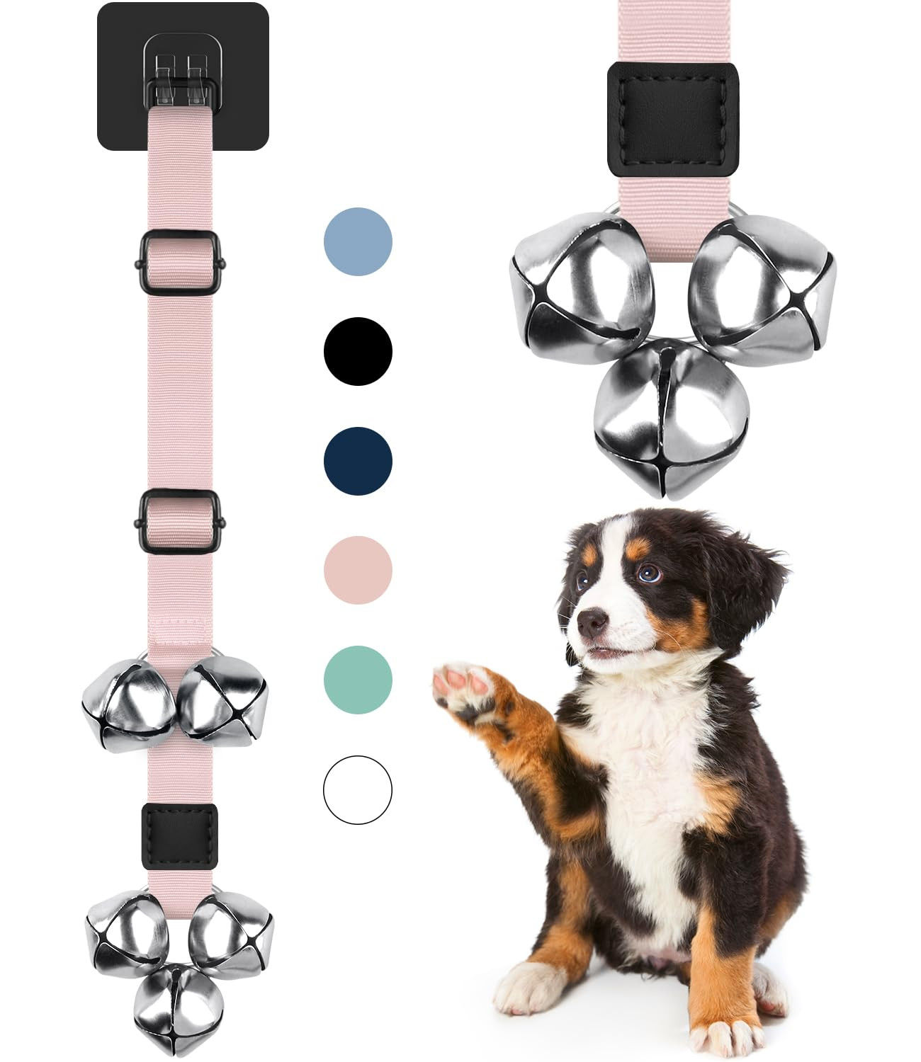 COOYOO Dog Doorbells, Adjustable Potty Training Dog Bells, Upgraded for Training Your Puppy The E... | Amazon (US)