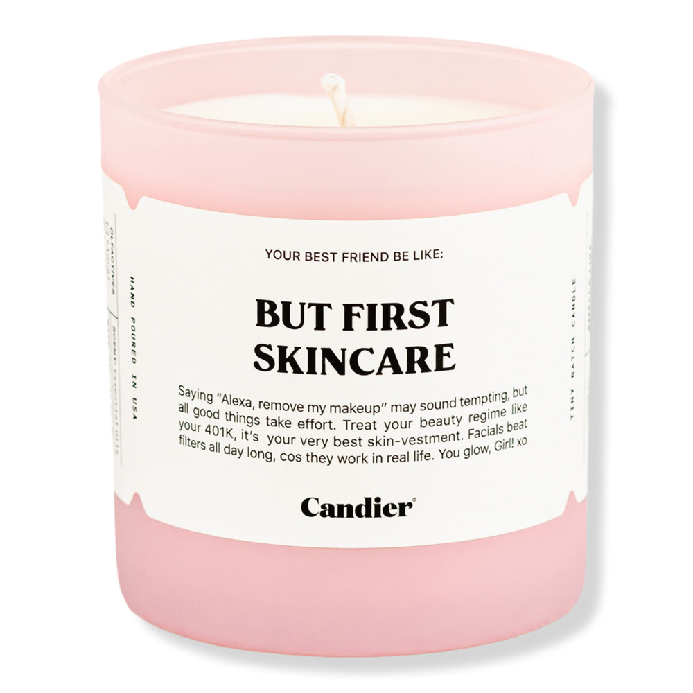 Candier But First Skincare Candle | Ulta