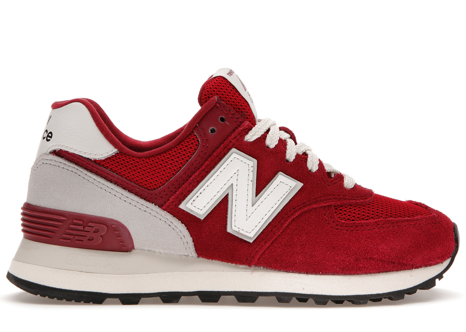 New Balance 574 Sneakers in Red/White | StockX