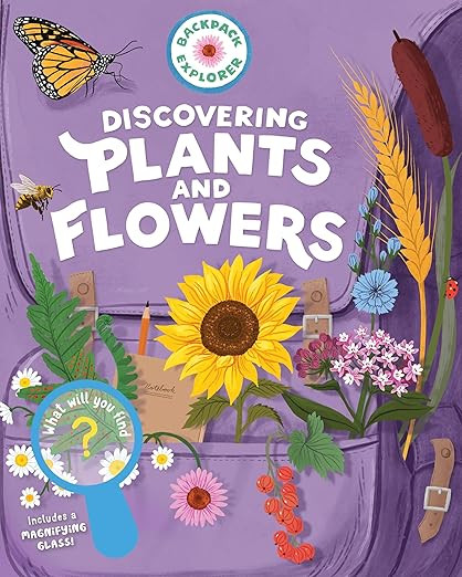 Backpack Explorer: Discovering Plants and Flowers: What Will You Find?     Hardcover – Sticker ... | Amazon (US)