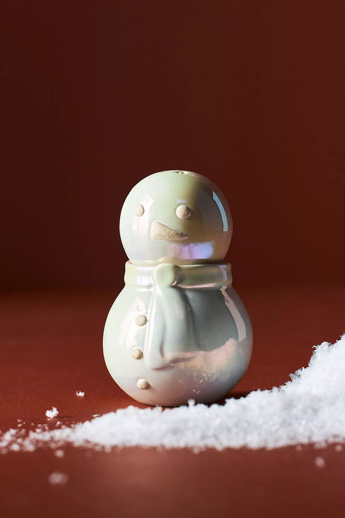 Merry Luster Snowman Salt & Pepper Shakers | Anthropologie (US)