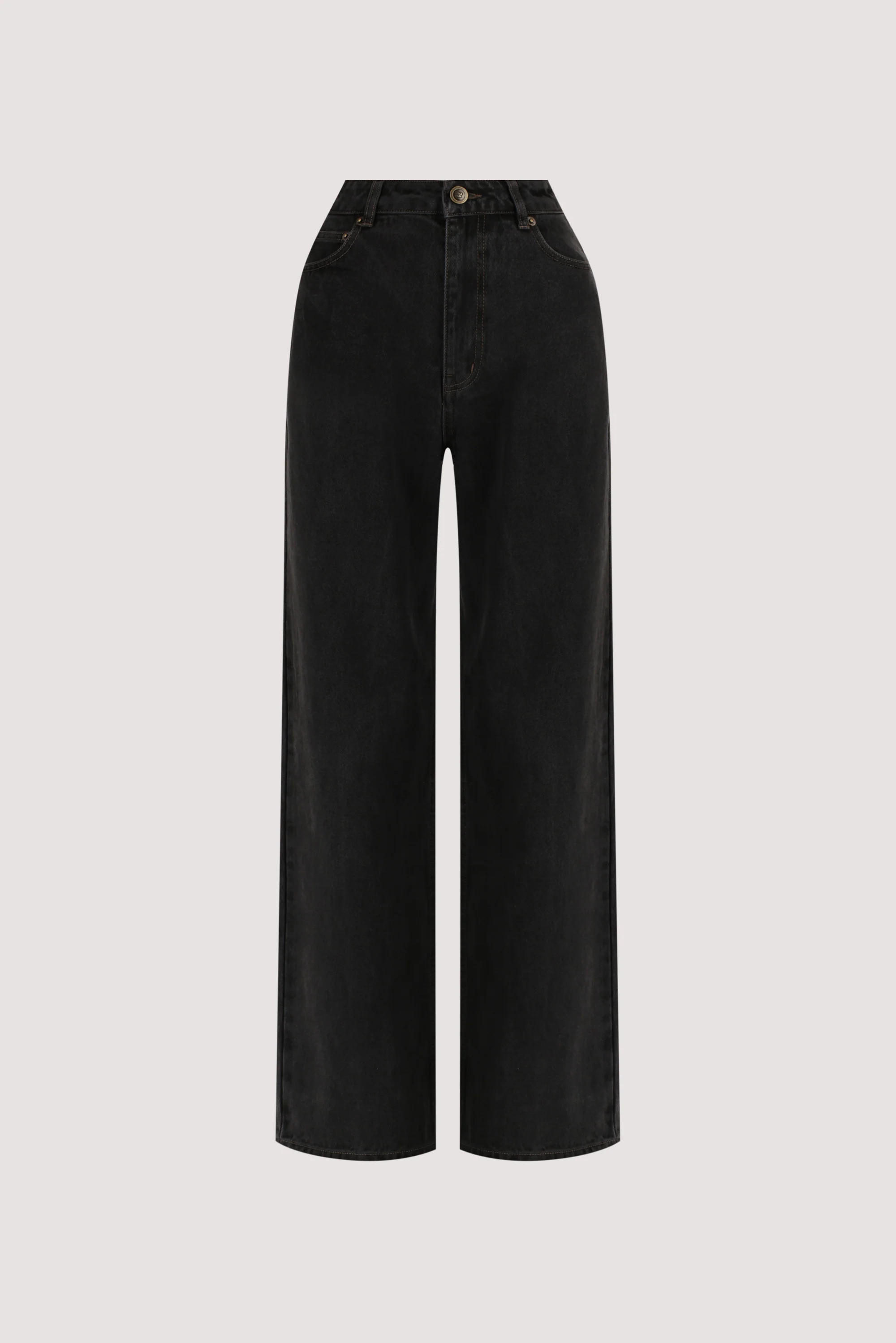 WESTIN BLACK RINSE STRAIGHT JEAN | DISSH