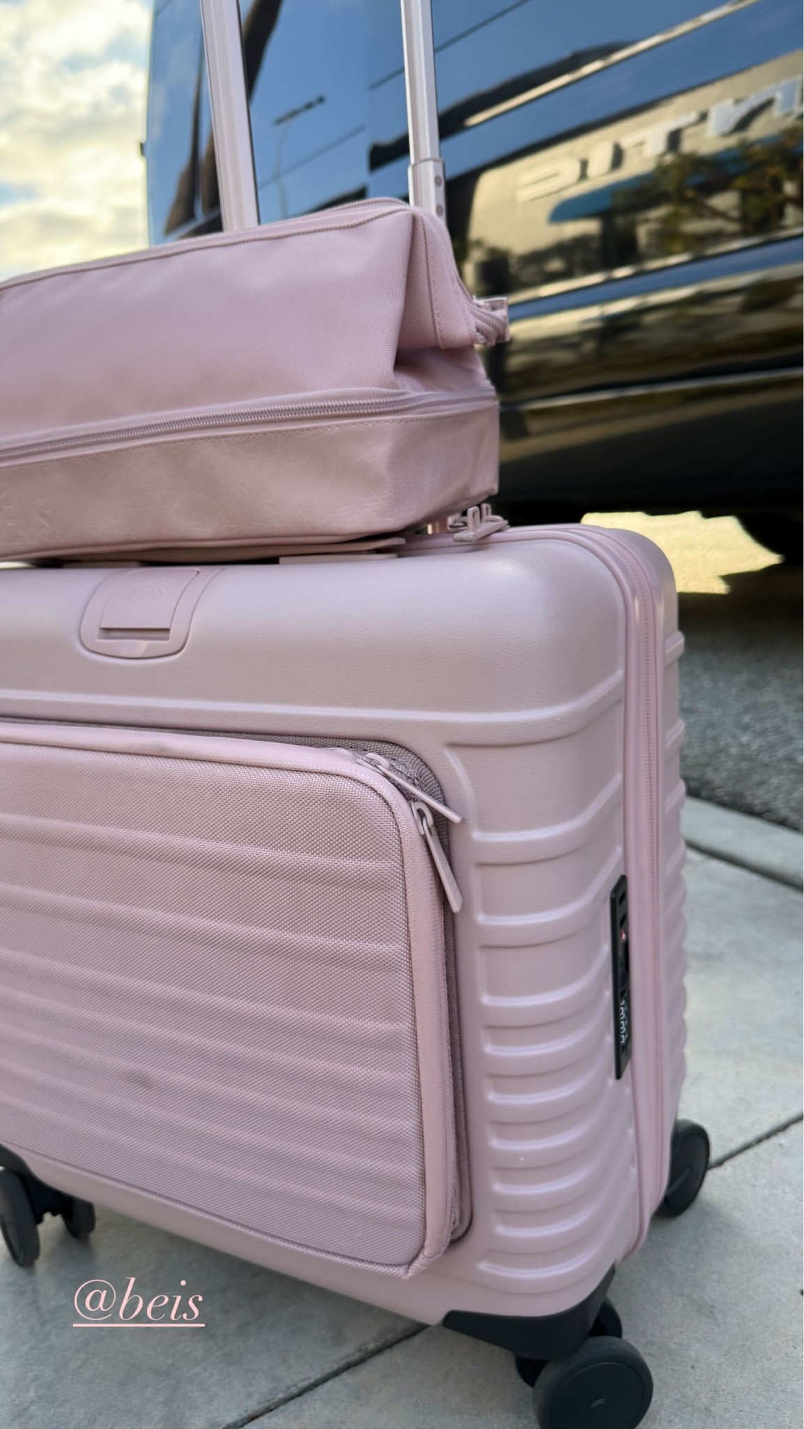 the cutest pink luggage💕

#LTKTravel #LTKGiftGuide #LTKStyleTip