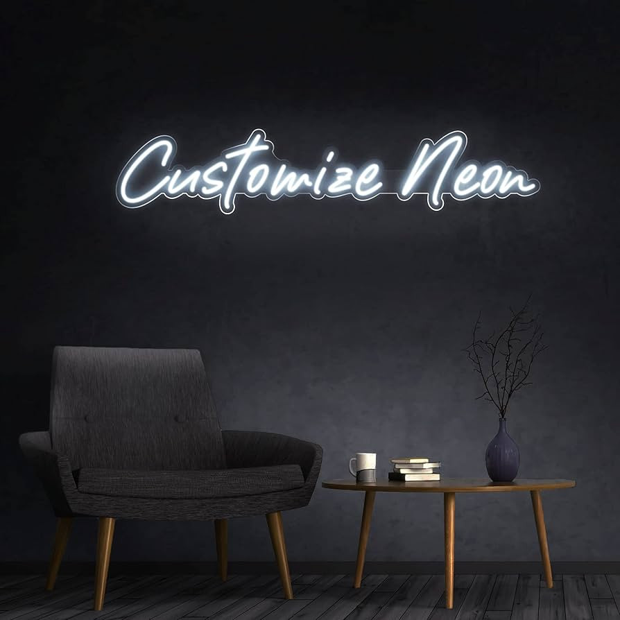 GYIODFU LC-Sign Custom Neon Signs for Bedroom, Wedding Party, Personalized Dimmable LED Neon Sign... | Amazon (US)