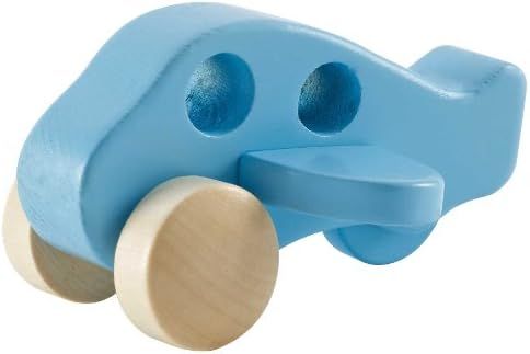 Hape Little Plane Kid's Wooden Toy Vehicle ,L: 4.9, W: 2.6, H: 3.8 inch | Amazon (US)