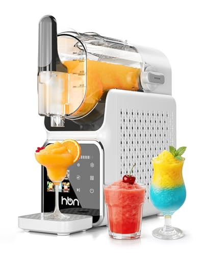HBN Slushie Machine for Home No Ice Needed, Slushy Machine Frozen Drink Maker 88oz, Self-Cleaning, 6 Presets for Margaritas, Cocktails, Milkshakes and More, Perfect for Family Gathering, Summer Party | Amazon (US)