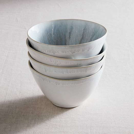 Reactive Stoneware Cereal Bowls (In-Stock & Ready to Ship) | West Elm (US)