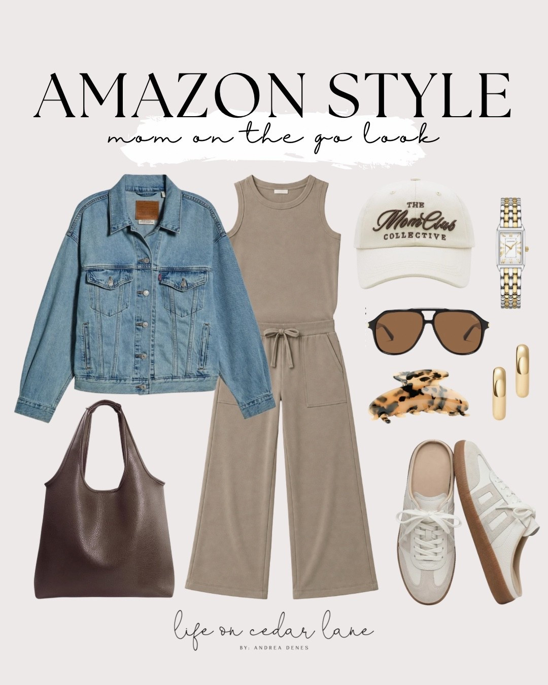 My go-to outfit for a casual day out! These Amazon finds are perfect for every mom. #momstyle #amazonfinds

#LTKSaleAlert #LTKOver40 #LTKmomlife