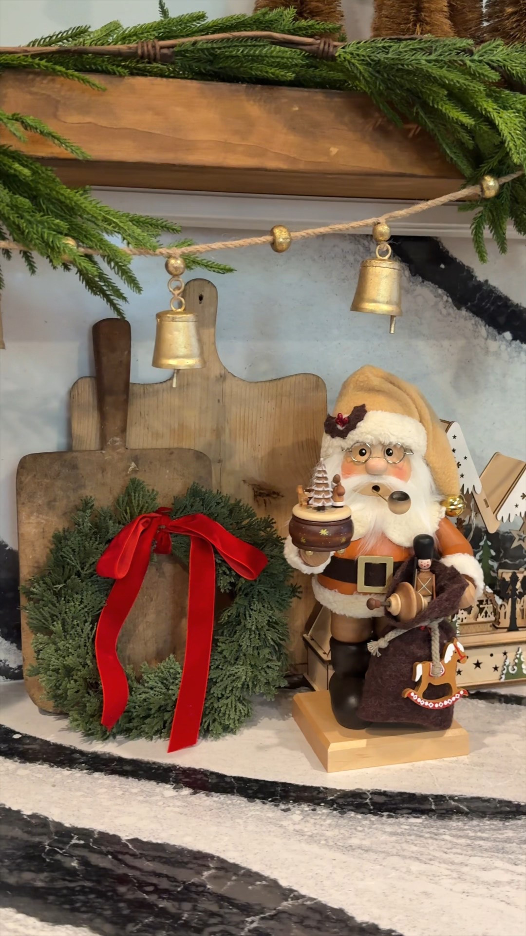 The cutest nostalgic nutcrackers and collectible Christian Ulbricht smokers for holiday decor and Christmas kitchen shelves decor styling! 

#LTKSeasonal #LTKHoliday #LTKHome