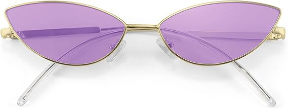 FEISEDY Fashion Designer Sunglasses Retro Small Petals Shape Arc Temple Design B2298 | Amazon (US)